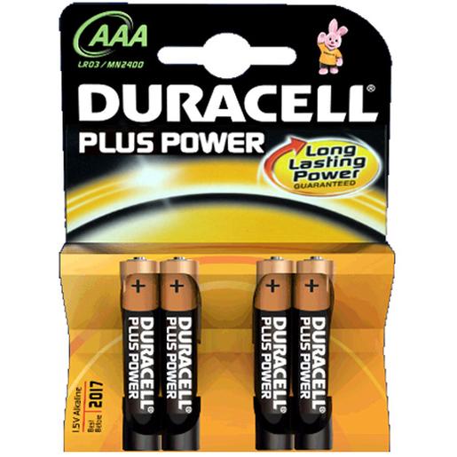 Duracell - Pack 4 Pilas AAA Plus Power | Aaa Pilas | Toys"R"Us España