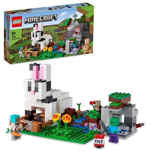LEGO Minecraft - El rancho-Conejo - 21181 | Lego Minecraft | Toys"R"Us  España