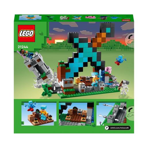 LEGO Minecraft - La Fortificación-Espada - 21244 | Lego Minecraft |  Toys"R"Us España