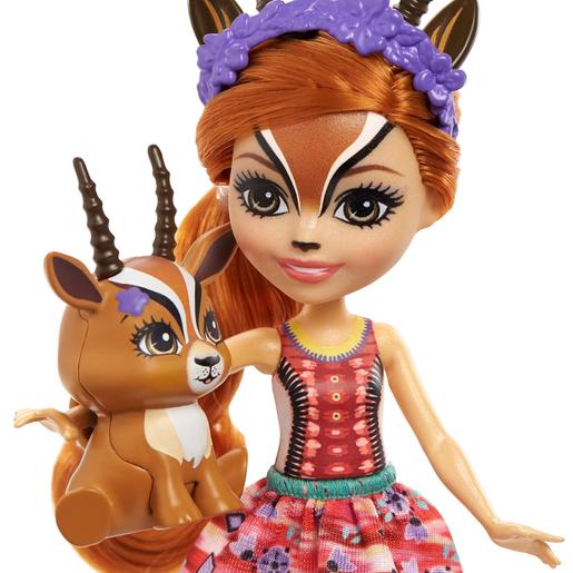 Enchantimals - Gabriela Gazelle y Racer - Pack muñeca y mascota |  Enchantimals | Toys"R"Us España