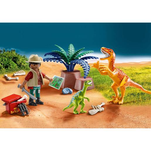 Playmobil - Maletín Grande Dinosaurios y Explorador - 70108 | Producto  Promocional | Toys"R"Us España