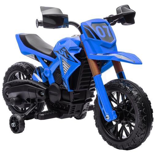 Homcom - Moto eléctrica batería 6 V Azul