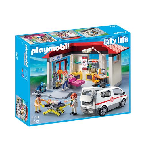 Playmobil - Clínica con Vehículo de Emergencia - 5012 | City Life Vida En  La Ciudad | Toys"R"Us España