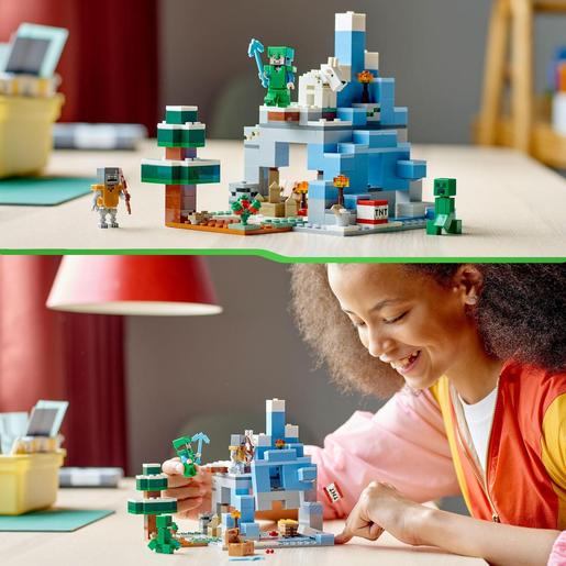 LEGO Minecraft - Los picos de hielo - 21243 | Lego Minecraft | Toys"R"Us  España