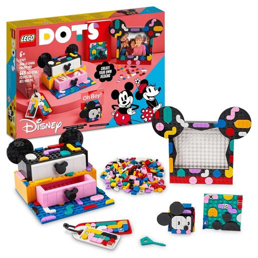 LEGO Dots - Mickey Mouse y Minnie Mouse: caja de proyectos de vuelta al  cole - 41964 | Lego Elves | Toys"R"Us España