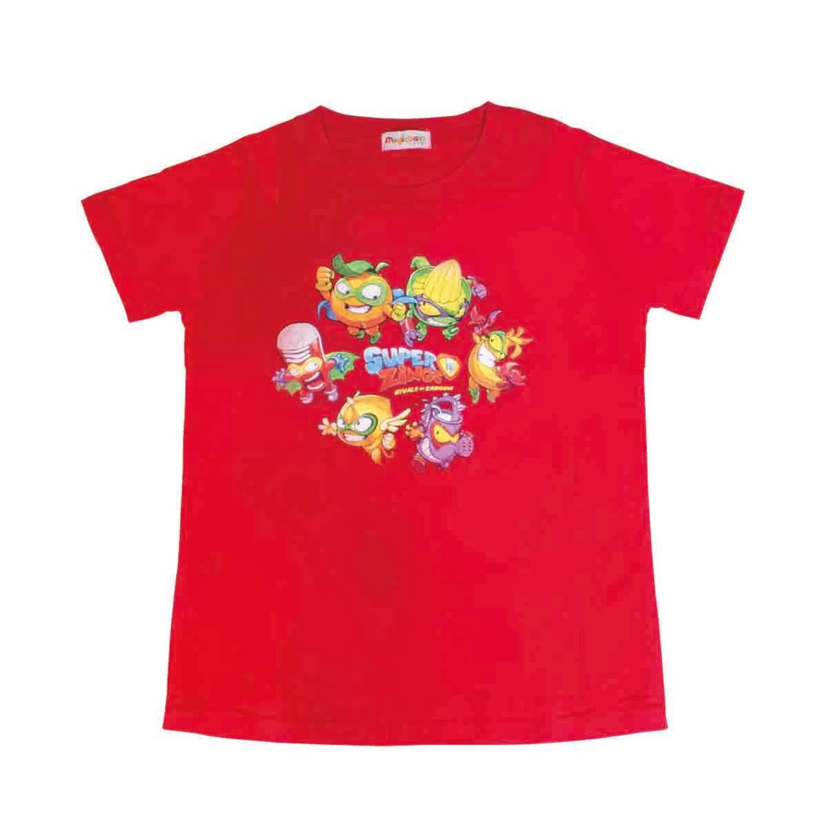 SuperZings - Camiseta Roja | Camisa De Manga Corta | Toys"R"Us España