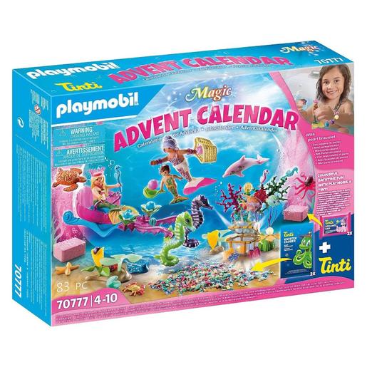 Playmobil - Calendario de adviento sirenas diversión en el baño | Calendario  De Adviento | Toys"R"Us España