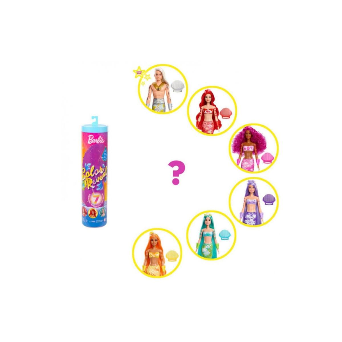 Barbie - Sirena color reveal (varios modelos) | Muñecas Tv | Toys"R"Us  España