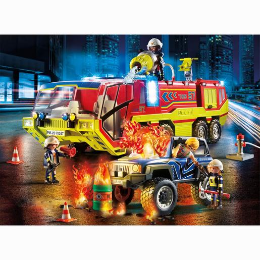 Playmobil - Operación de Rescate con Camión de Bomberos 70557 | City Action  Bomberos | Toys"R"Us España