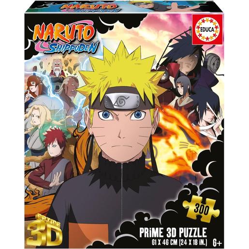 Educa Borras - Naruto Shippuden - Puzzle lenticular 3D 300 piezas