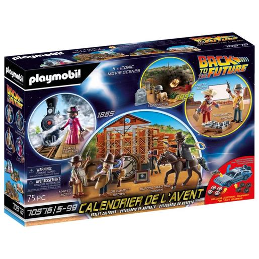 Playmobil - Calendario de Adviento Regreso al Futuro Parte III - 70576 |  Miscelaneos Tv | Toys"R"Us España