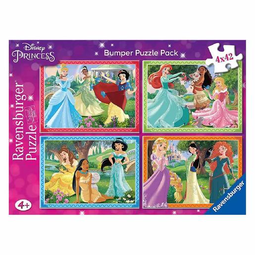 Ravensburger - Princesas Disney - Pack 4 puzzles 42 piezas | Puzzle Hasta  49 Pzas | Toys"R"Us España