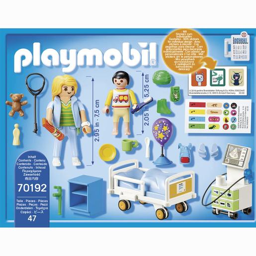 Playmobil - Sala Hospital Infantil 70192 | City Life Vida En La Ciudad |  Toys"R"Us España