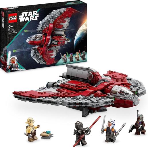 LEGO - Star Wars - Lanzadera Jedi T-6, nave estelar de juguete para  construir con espadas láser 75362 | Lego Star Wars | Toys"R"Us España