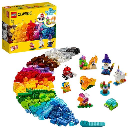 LEGO Classic - Ladrillos creativos transparentes - 11013 | LEGO | Toys"R"Us  España