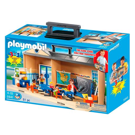 Playmobil - Escuela Maletín - 5941 | Producto Promocional | Toys"R"Us España