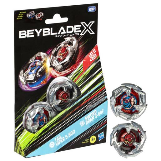 Beyblade - Pack dual BeybladeX (vários modelos)