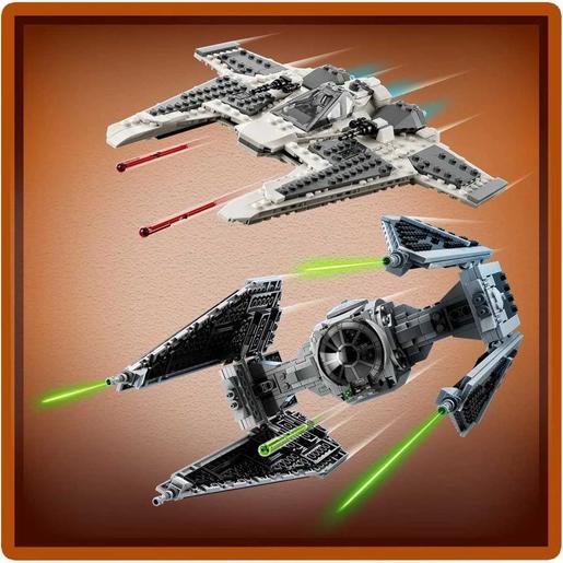 LEGO - Star Wars - Caza Colmillo Mandaloriano vs. Interceptor Tie, Juguete  de Construcción con Mini Figuras 75348 | Lego Star Wars | Toys"R"Us España