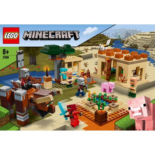 LEGO Minecraft - La Invasión de los Illager - 21160 | Minecraft | Toys"R"Us  España