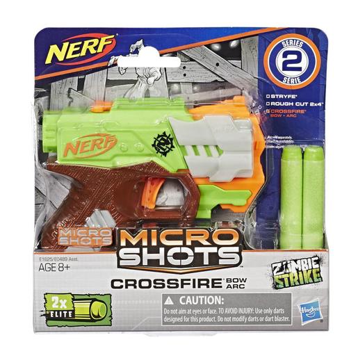 Nerf Zombie Strike - MicroShots Crossfire | Nerf | Toys"R"Us España