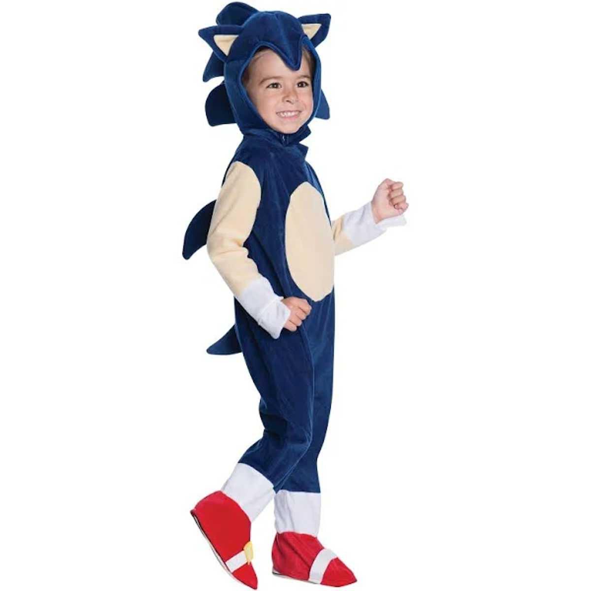 Disfraz de disfraz para niños pequeños de la película Sonic 2