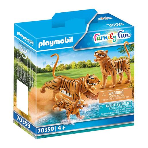 Playmobil - Tigres con bebé - 70359 | City Life Zoo | Toys"R"Us España