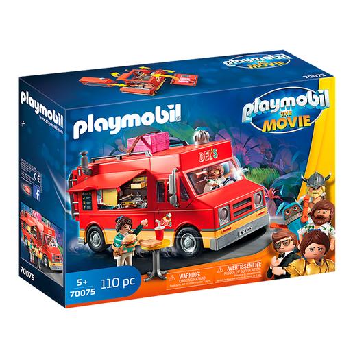 Playmobil - Food Truck Del's Playmobil The Movie - 70075 | City Action  Cargo | Toys"R"Us España
