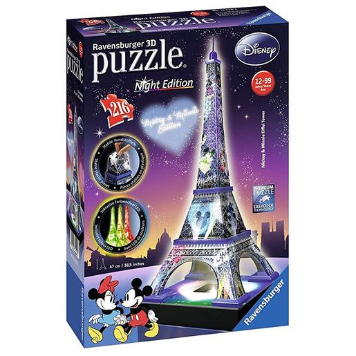 Ravensburger - Puzzle Torre Eiffel Disney Night Edition | 3d Puzzle |  Tienda de juguetes y videojuegos Juguetería Online Toysrus