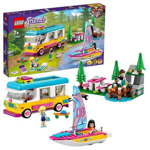 LEGO Friends - Bosque: autocaravana y barco de vela - 41681 | Lego Friends  | Toys"R"Us España