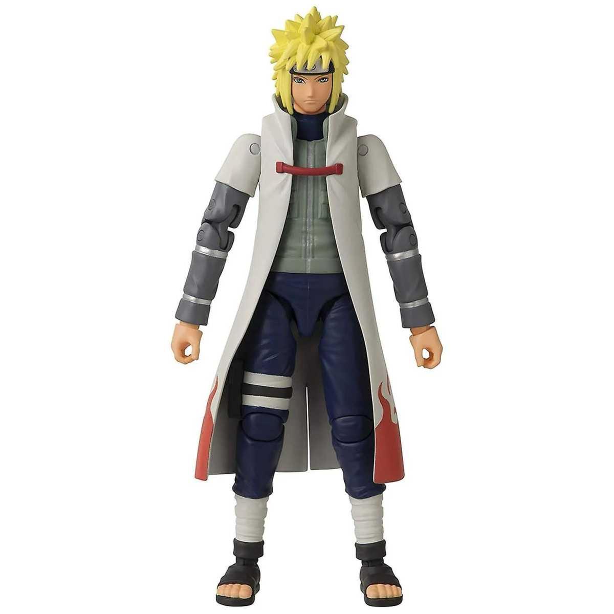 Anime Heroes figura de acción oficial de Naruto Shippuden de Namikaze  Minato, se puede cambiar de posición, con manos intercambiables y  accesorios