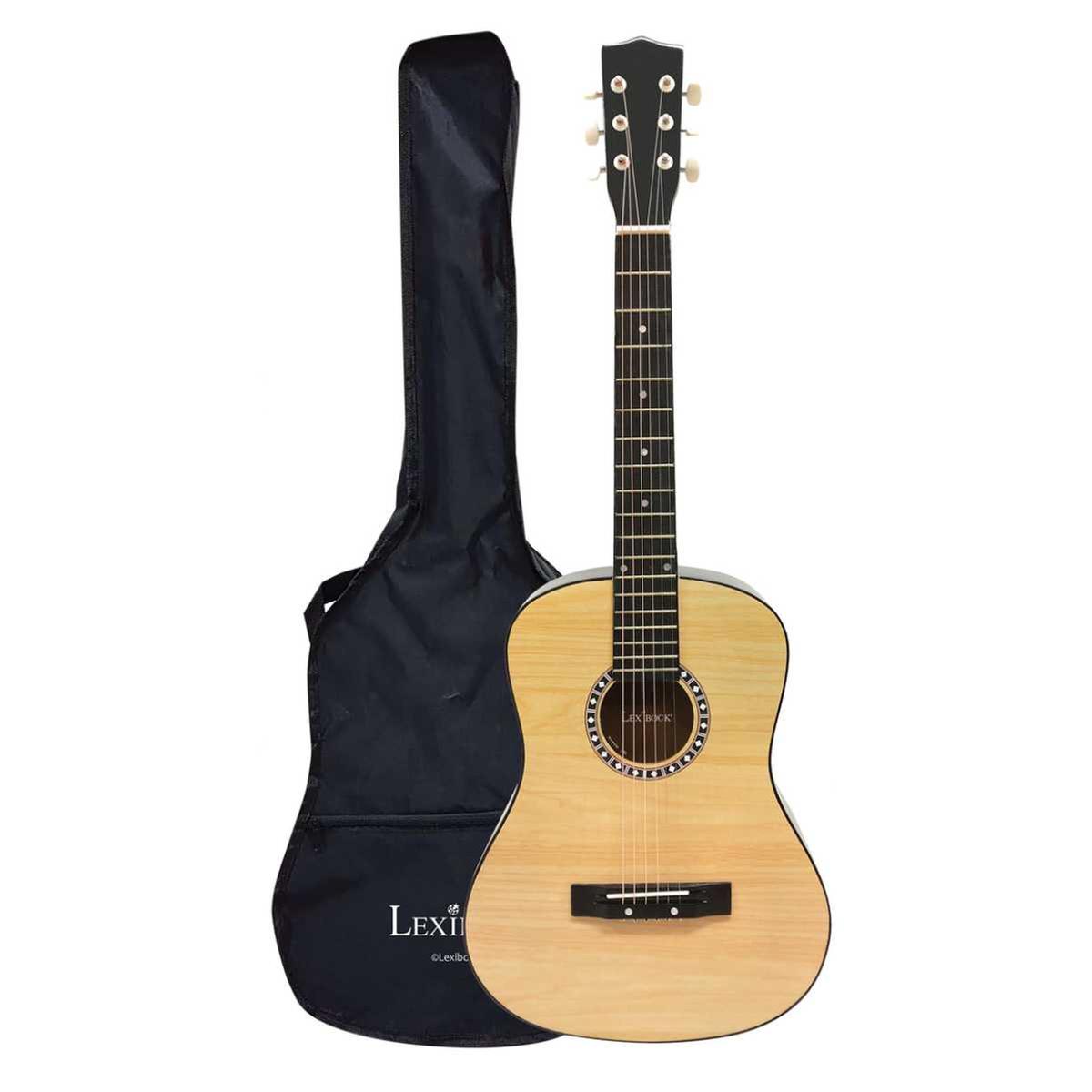 Lexibook - Guitarra acústica de madera 91 cm | Guitarras Clasicas | Toys"R" Us España