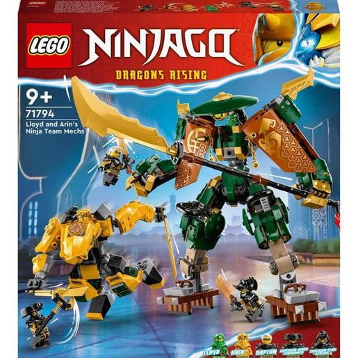 LEGO - Ninjago - Set de construcción Mecas del Equipo Ninja de Lloyd y Arin  con Figuras de Acción Combinables y Minifiguras 71794 | Lego Ninjago |  Toys"R"Us España