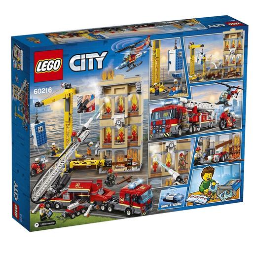 LEGO City - Brigada de Bomberos del Distrito Centro - 60216 | Lego City |  Toys"R"Us España