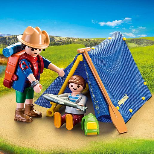 Playmobil - Maletín Grande Camping - 9323 | Producto Promocional |  Toys"R"Us España