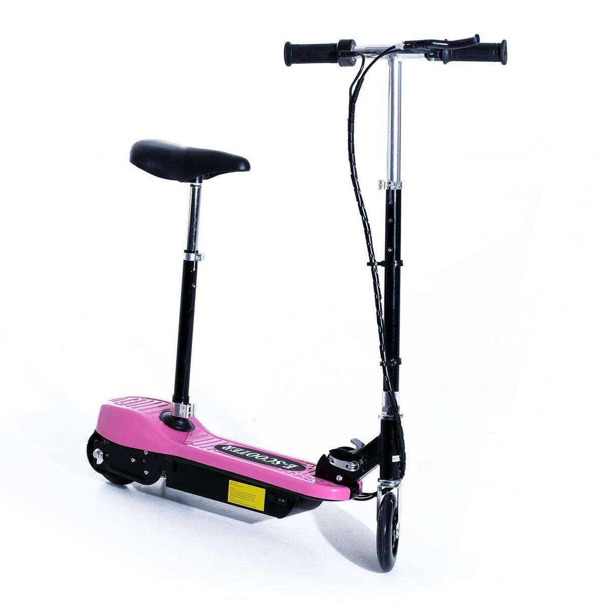 Homcom - Patinete eléctrico con asiento Scooter Plegable Rosa | Movilidad  Urbana | Toys"R"Us España