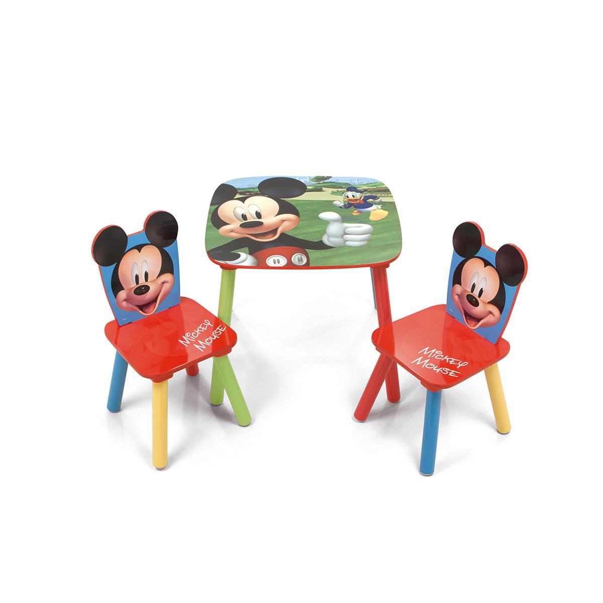 Mickey Mouse - Set de Mesa y Sillas | Mueles De Madera De Licencia |  Toys"R"Us España