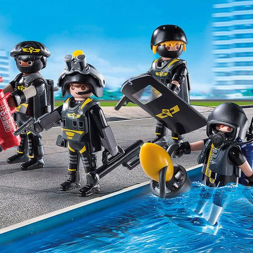 Playmobil - Equipo de las Fuerzas Especiales - 9365 | City Action Policia |  Toys"R"Us España