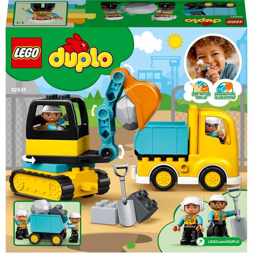 LEGO DUPLO - Camión y excavadora con orugas - 10931 | LEGO | Toys"R"Us  España