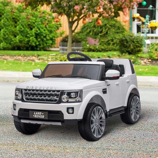 Homcom - Coche de batería Land Rover con mando a distancia Blanco | Coches  Dos Plazas | Toys"R"Us España