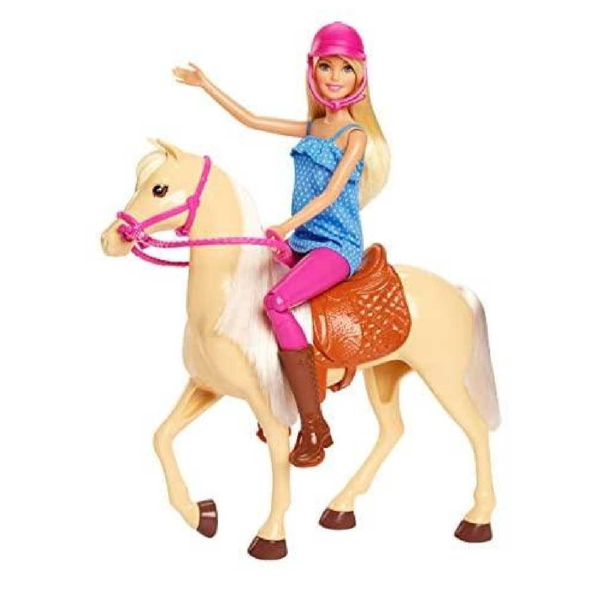 Barbie FXH13 Paard En Pop | homerwanda.com