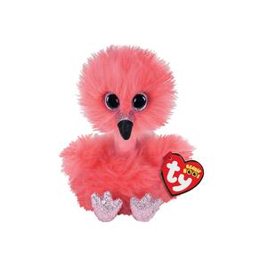 Beanie Boos - Franny el Flamenco con cuello largo - Peluche 15 cm