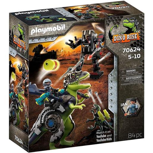 Playmobil - Dino Rise T-Rex: Batalla de gigantes 70624 | Prehistoria Y  Dinosaurios | Toys"R"Us España