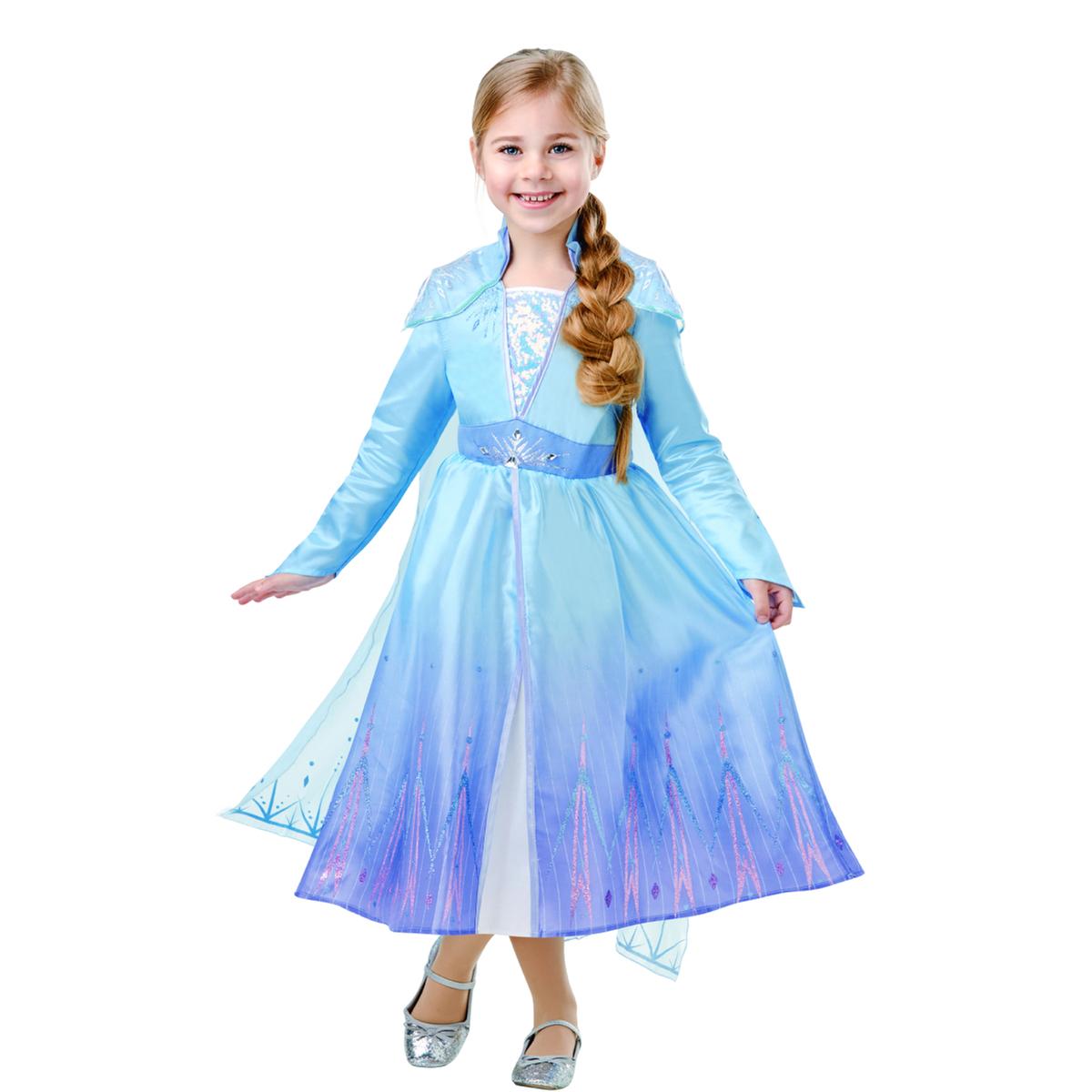 Frozen - Disfraz Infantil Elsa Travel Deluxe Frozen II 7-8 años | Frozen |  Toys"R"Us España