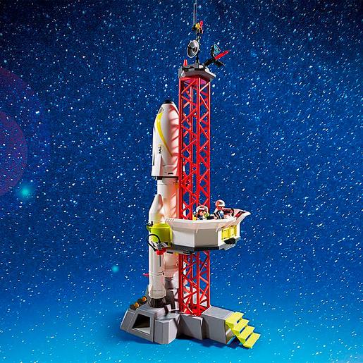 Playmobil - Cohete con Plataforma de Lanzamiento - 9488 | Espacio |  Toys"R"Us España