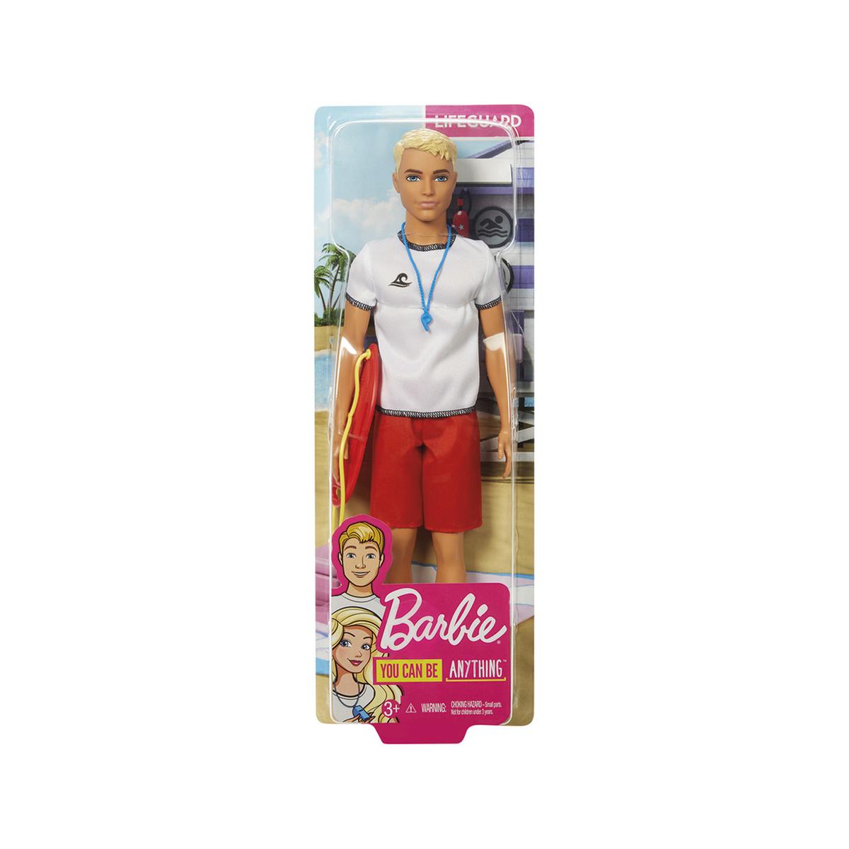 Barbie - Ken Socorrista - Muñeco Yo quiero Ser con Accesorios | Toys R' Us  | Toys"R"Us España