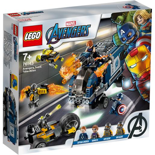 LEGO Marvel Los Vengadores - Vengadores: Derribo del Camión - 76143 | Lego  Marvel Super Heroes | Toys"R"Us España