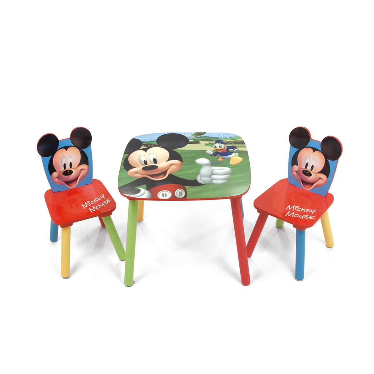 Mickey Mouse - Set de Mesa y Sillas | Mueles De Madera De Licencia |  Toys"R"Us España