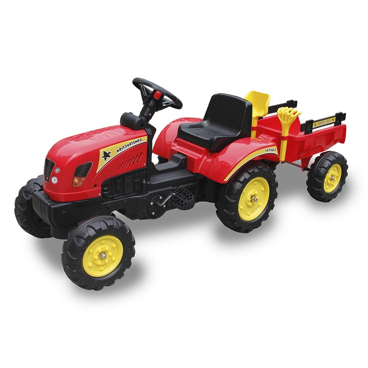 Go Kart Coche a pedales rojo tractor rojo | Pedales | Toys"R"Us España