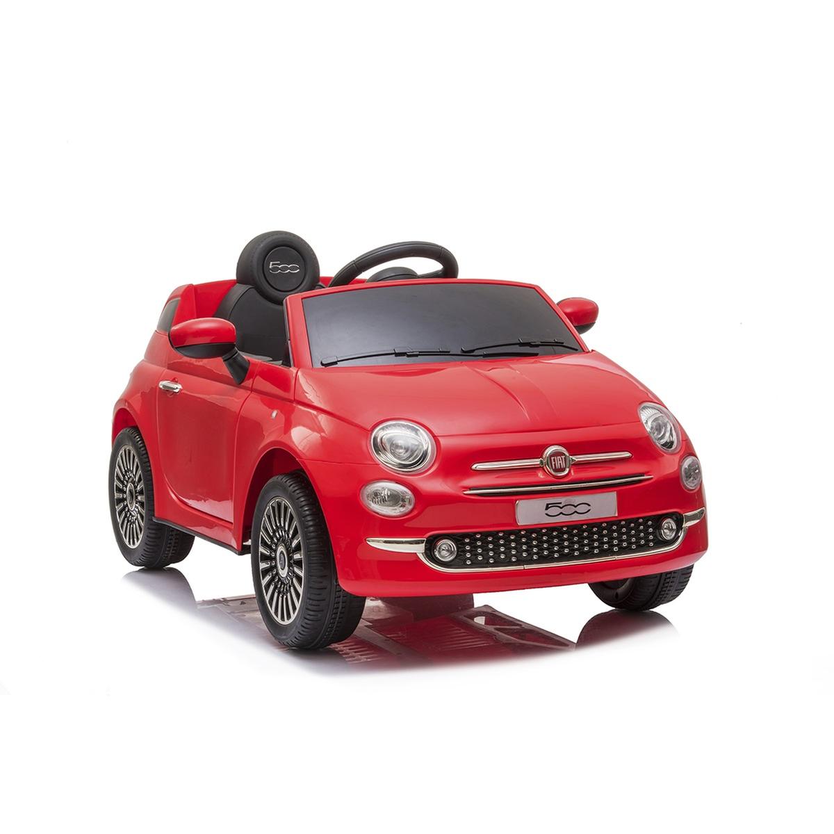 Fiat 500 rojo Vehículo de batería 12V | Coches Una Plaza | Toys"R"Us España
