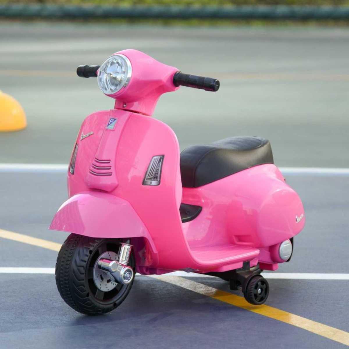 Homcom - Moto Eléctrica Vespa rosa | Vehículos de batería | Toys"R"Us España